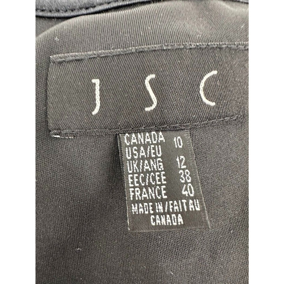 Vintage Y2K Black Rose Embroidered Maxi Dress Leg Slit Size 10 Whimsygoth Grunge - Picture 7 of 7